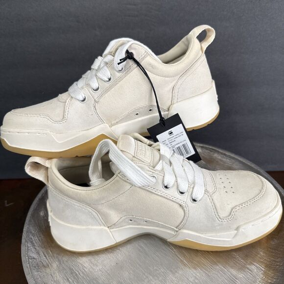 G-Star Raw Rackam Yard Low Footwear Size 6 Suede Mix Womens bisque casual mom - Picture 16 of 16